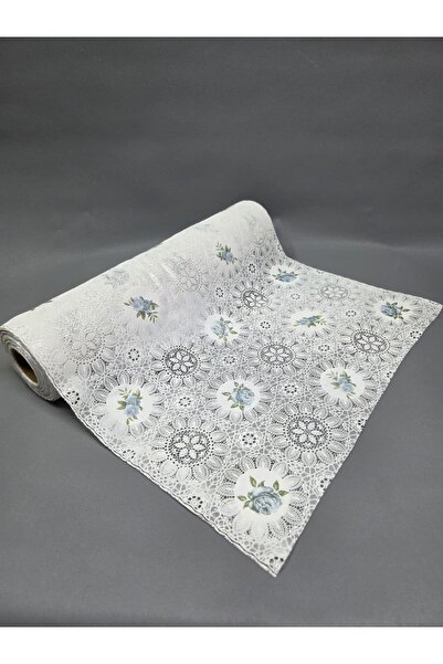 Başak Ev Tekstili RAF DE DENTELĂ PVC CULISĂ ȘI ACASA DE DULAP RUNNER