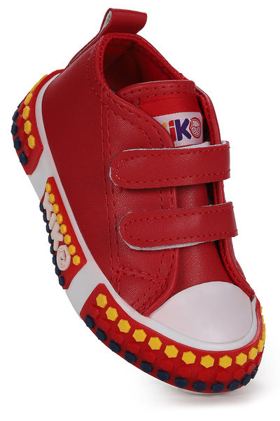 Kiko Kids حذاء رياضي كاجوال للفتيات الصغيرات من Kach Velcro