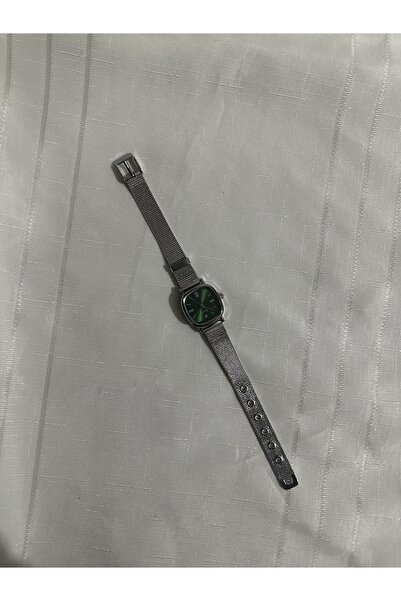 QUARTZ Minimal Retro Hasır Kordon Kol Saati Vintage