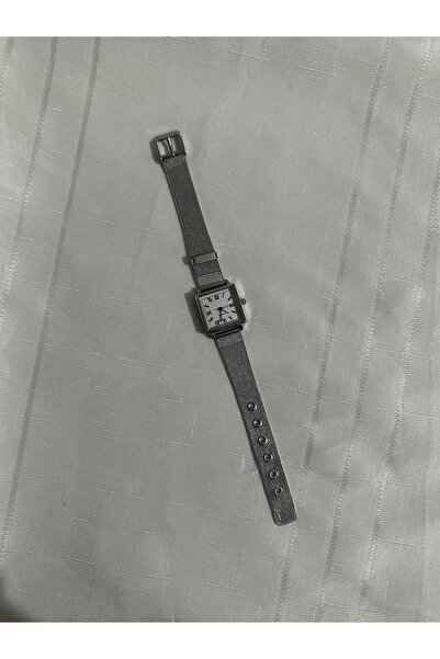 QUARTZ Minimal Retro Straw Cord Wristwatch Vintage