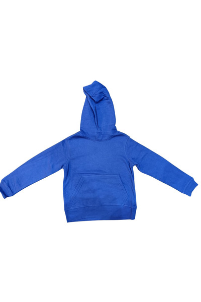 Generic MTA Sport Classic Solid Royal Blue Pullover Hoodie (Ages 8-16) - Essential Fleece