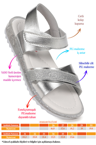 KARAMAZI Girl's Sandals Arz 2349