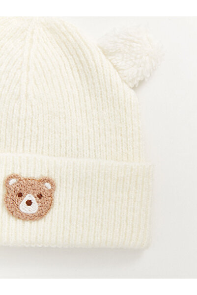 LC Waikiki New Season Teddy Bear Embroidered Girl's Beret