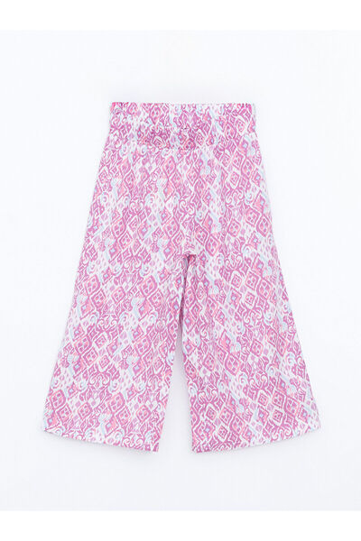 LC Waikiki Vizyon New Season Elastic Waist Girls' Capri Pants