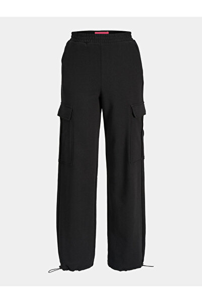 JJXX Γυναικείο Παντελόνι από Υφασμάτινο 12245779 Μαύρο