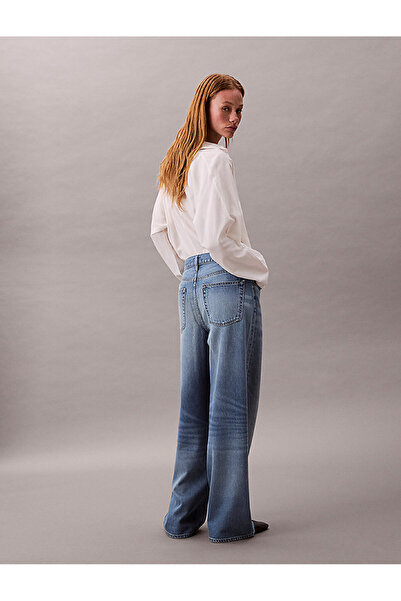 Calvin Klein Women's Low Rise Baggy Diamond Jean Pants