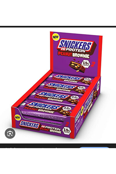 Snickers 1kutu (15 adet ) PEANUT BROWNİ