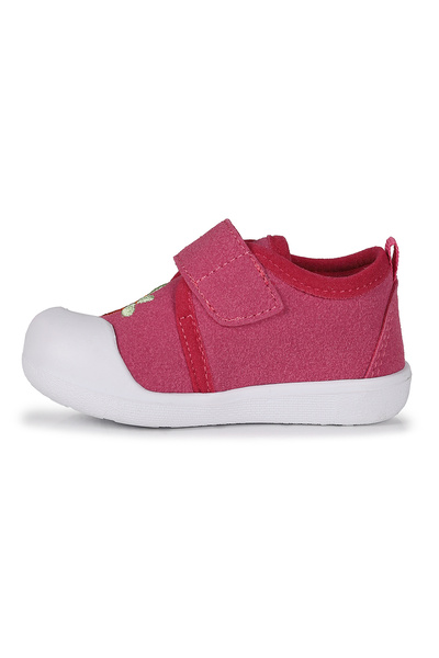 KARAMAZI Strawberry Velcro Baby Girl First Step Slippers Shoes