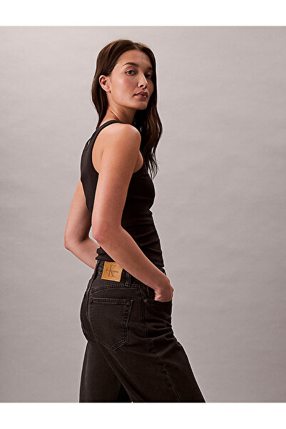 Calvin Klein Women's High Rise Straight Jean Pants