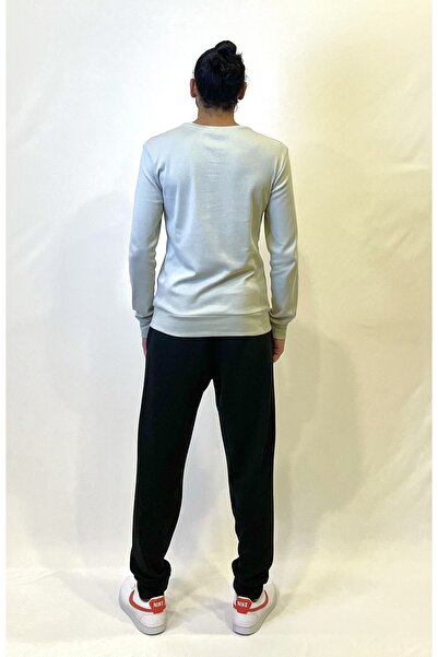 Superlife Superlife Crew Neck μακρυμάνικο στενό ανδρικό φούτερ SPR2019K18