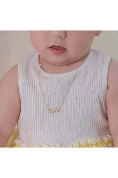 Black Season Kids Necklace | Gold or Silver Plated | Black Season