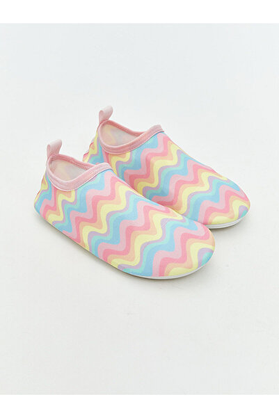 LC Waikiki Mixed Patterned Girl's Sea Shoes