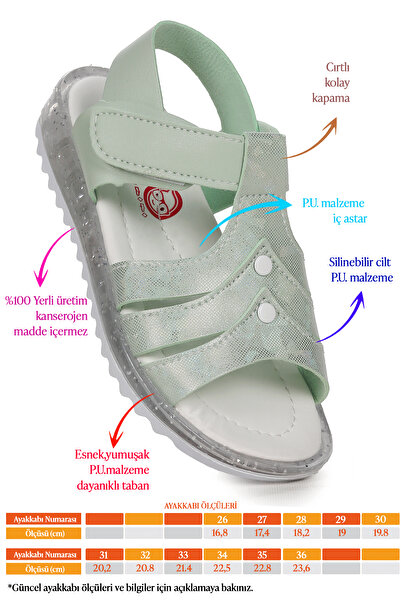 KARAMAZI Girl's Sandals Arz 2354