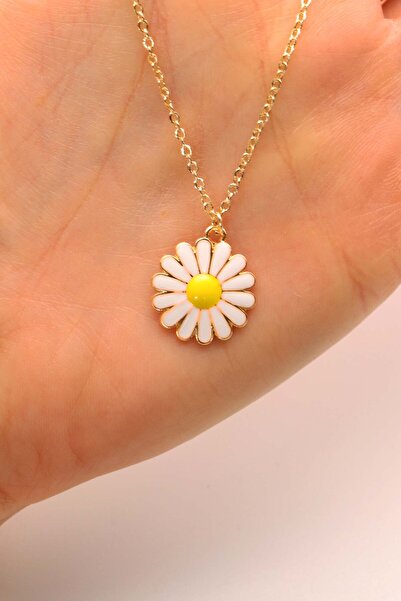 Northwatch Women's Daisy Necklace and Bracelet Set – Gold Color Chain, Flower Design, Gift Jewelry