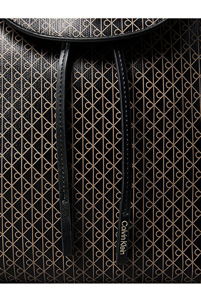 Calvin Klein Women's Eemblem Flap Backpack