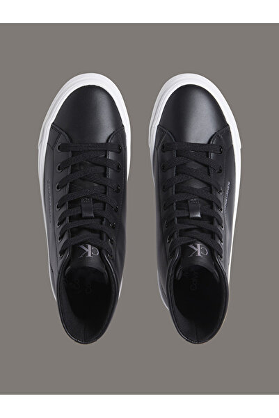 Calvin Klein Women's Vulc Flatform Mid Sneaker