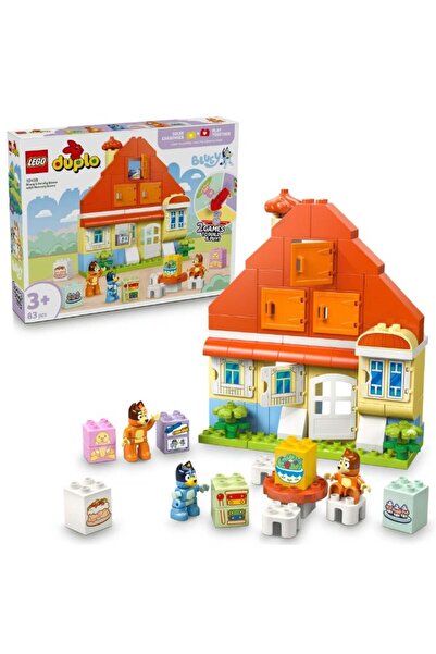LEGO DUPLO منزل عائلة بلوي مع لعبة الذاكرة