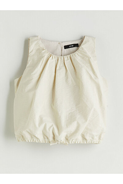 LC Waikiki Bluză pentru fete Özmarka, nou sezon, cu decolteu tip crew