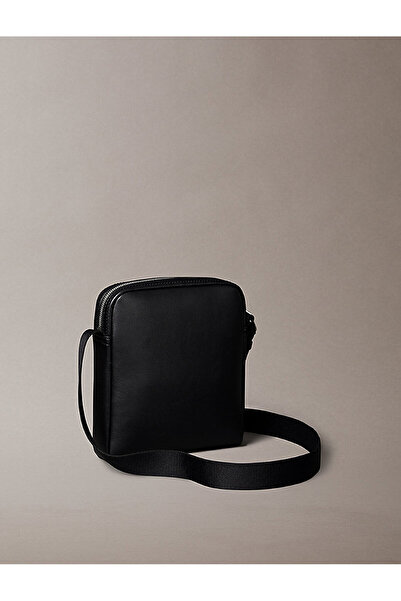 Calvin Klein Men's Mono Logo Reporter Crossbody Bag