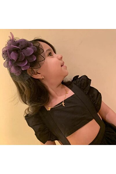 Black Season Kids' Letter Necklace | Gold or Silver Plated | Black Season