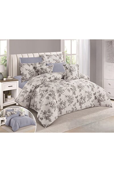 SNOOZYL مفرش سرير نفرين صيفي بتصميم مشجر ليمنحك الراحه بفضل حشوه الحاف القطن