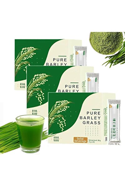 Navita Naveta Barley Grass Powder, 100% Organic Pure Barley Grass Juice Powder, Promotes Digestive Peristal