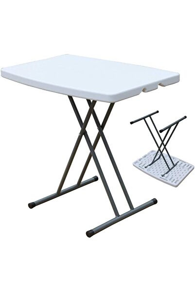 terndat طاولة فايبر قابلة للطي، مناسبة للاستخدام في الأماكن الداخلية والخارجي...