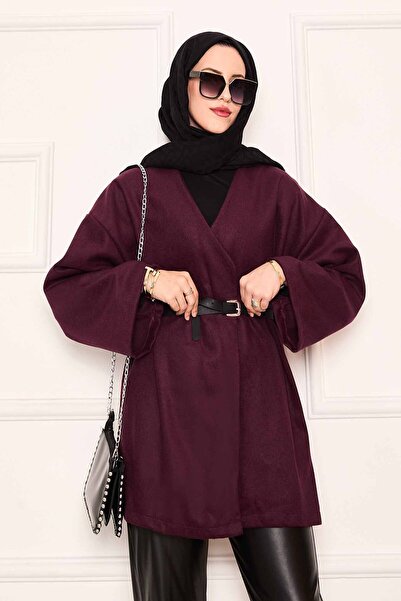 EBRUTESETTÜR Kaşe Fabric Elegant Oversize Cap
