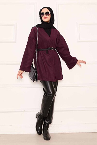 EBRUTESETTÜR Kaşe Fabric Elegant Oversize Cap