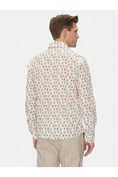 JOOP JEANS Ανδρικό Πουκάμισο 10019532 30045984 Μπεζ