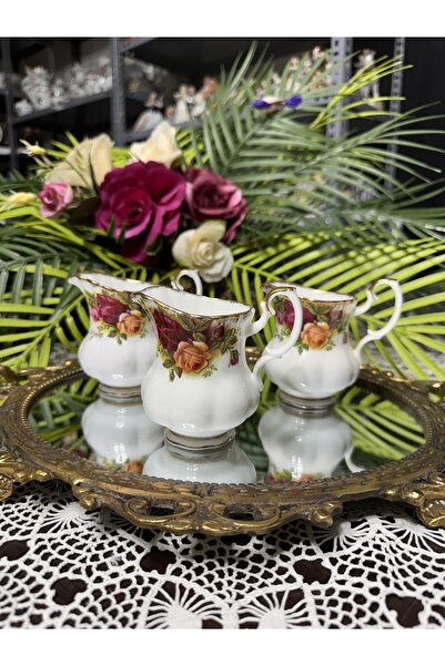 Royal Albert old country roses sütlük