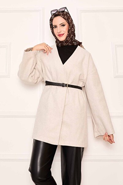 EBRUTESETTÜR Kaşe Fabric Elegant Oversize Cap