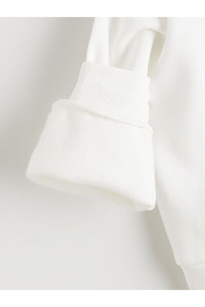 LC Waikiki Özmarka Нова колекция Суитшърт с V-образно деколте за момичета