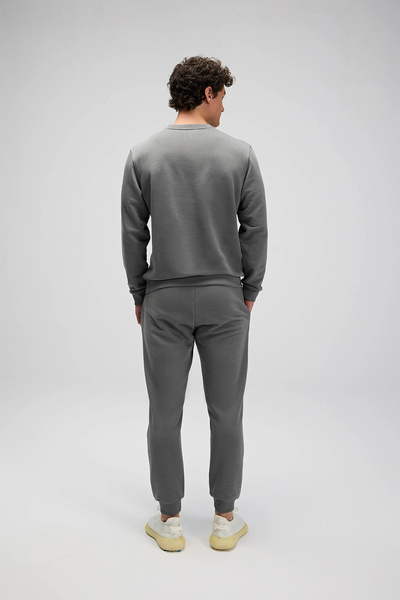 Ellesse Cotton Regular Fit Regular Waist Ribbed Leg Sweatpants Men's Sweatpants Em583