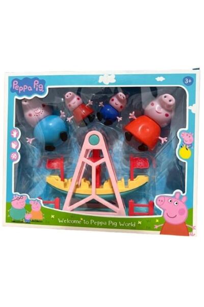 Peppa Pig Set Peppa Pig, 5 figurines multicolor, 7-12cm