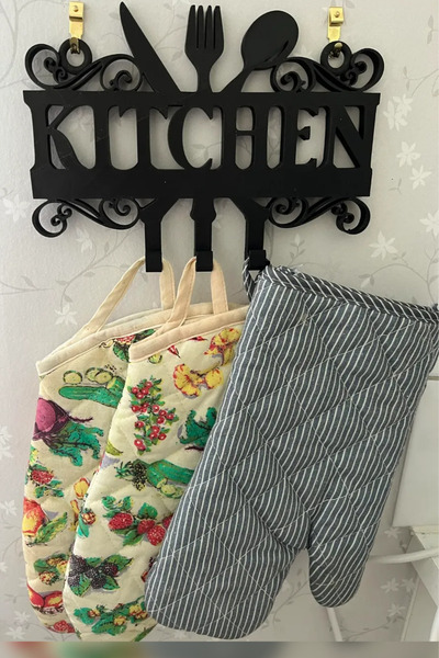 Genç 3D Suport de bucătărie – Suport organizator montat pe perete