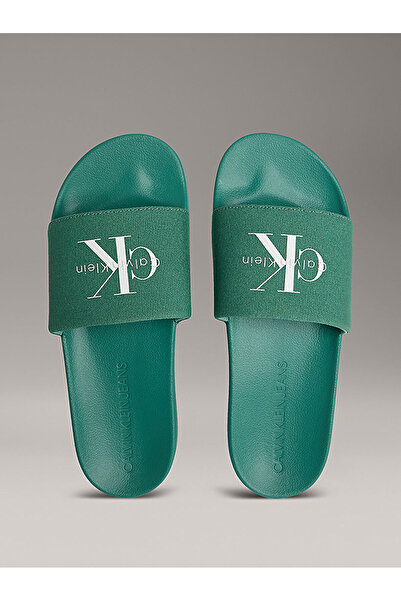 Calvin Klein Men's Monologo Beach Slippers