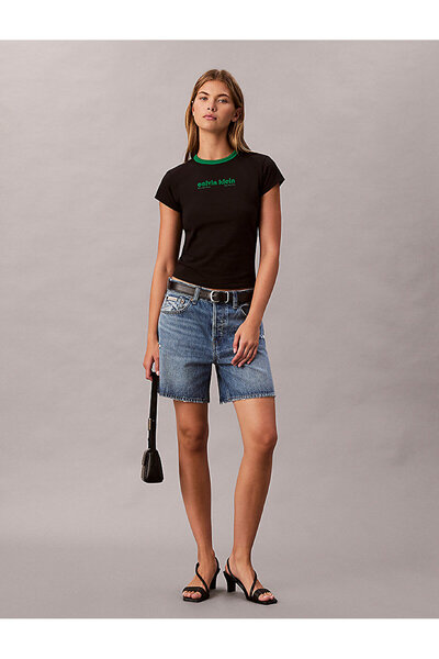 Calvin Klein Women's Retro Logo Graphic T-Shirt