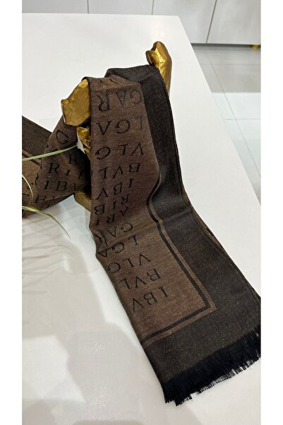 eminebaşaran Якісний односторонній шовковий шарф з вовни