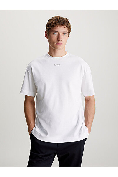 Calvin Klein Men's Nano Logo Interlock T-Shirt