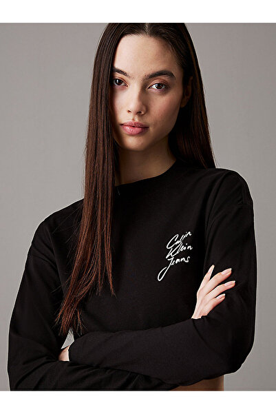 Calvin Klein Women's Script Institutional T-Shirt