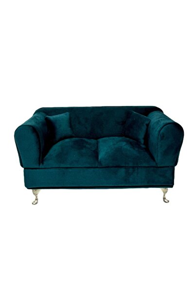 velve Furniture-shaped jewelry stand, Sofa, Turquoise, 24x13cm
