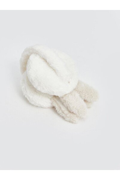 LC Waikiki Rabbit Embroidered Girl's Plush Headphones (W5)