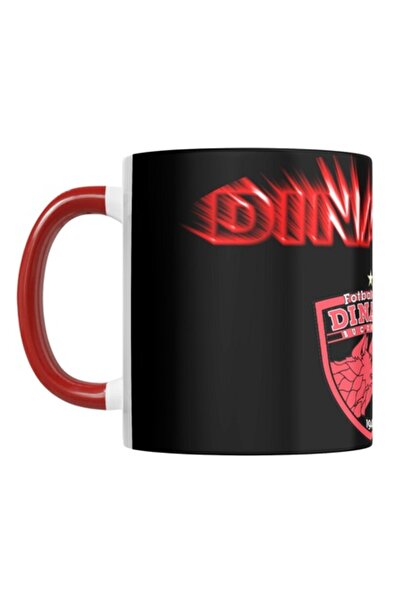 T&M Personalizare Cană personalizată „Dinamo” v2, Clubul de Fotbal București, Sport, Fotbal, Fan, Roșu, 330 ml