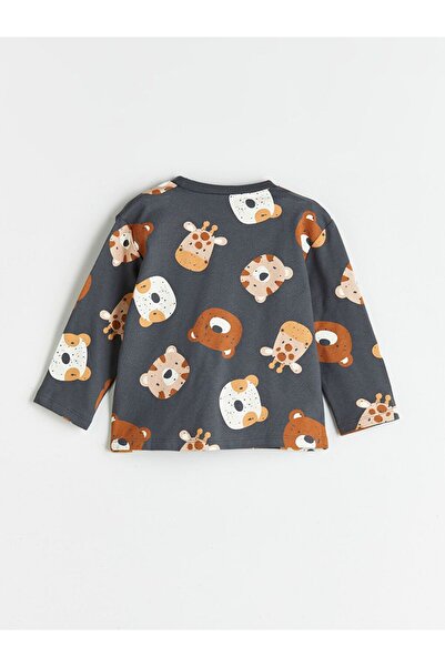 LC Waikiki Lcw Baby Animal Printed Baby Boy Pajama Set