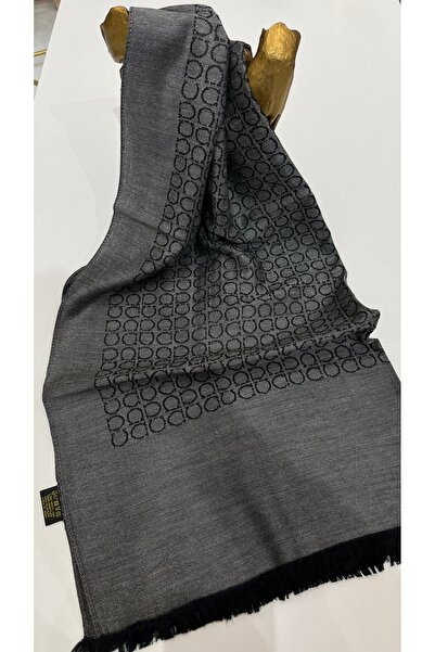 eminebaşaran Якісний односторонній шовковий шарф з вовни