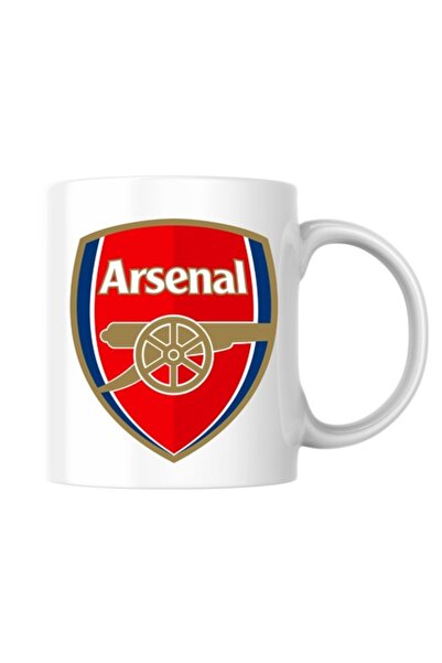 T&M Personalizare Cană personalizată - Arsenal, Sport, Club de fotbal, Suporter, Albă, 330 ml