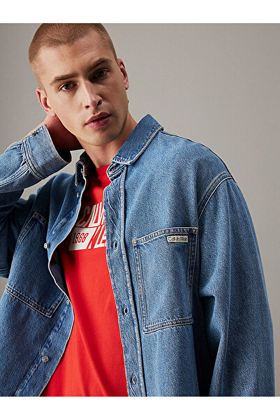 Calvin Klein Men's Relaxed Denim Shirt
