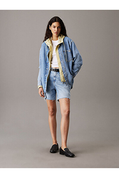 Calvin Klein Women's Dad Denim Shirt