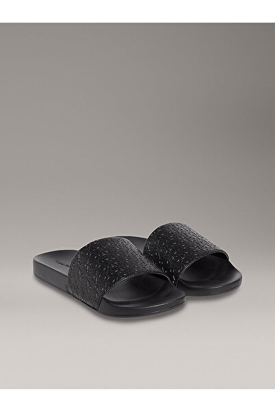 Calvin Klein Men's Mono Beach Slippers
